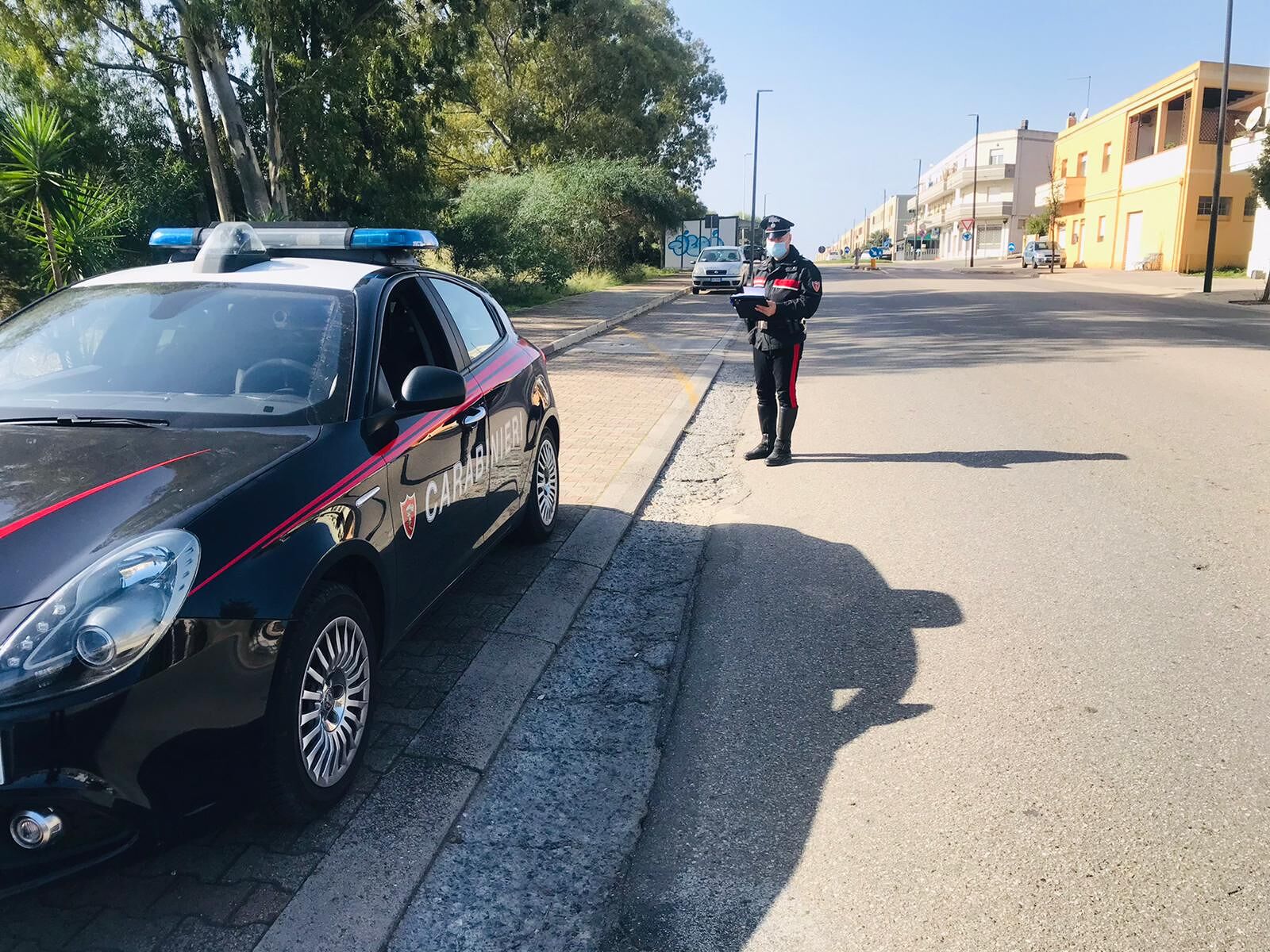 Cortoghiana, minaccia i carabinieri intervenuti dopo un sinistro stradale: denunciato