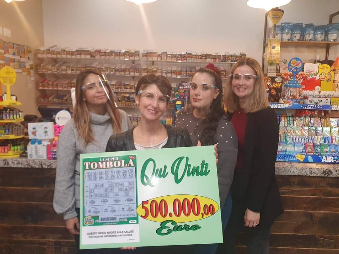 Sinnai, maxi vincita in tabaccheria: spende 5 euro e ne vince 500mila
