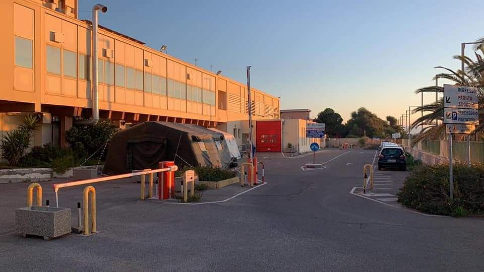 Cagliari, 88 posti per malati Covid al Marino: iniziano i trasferimenti