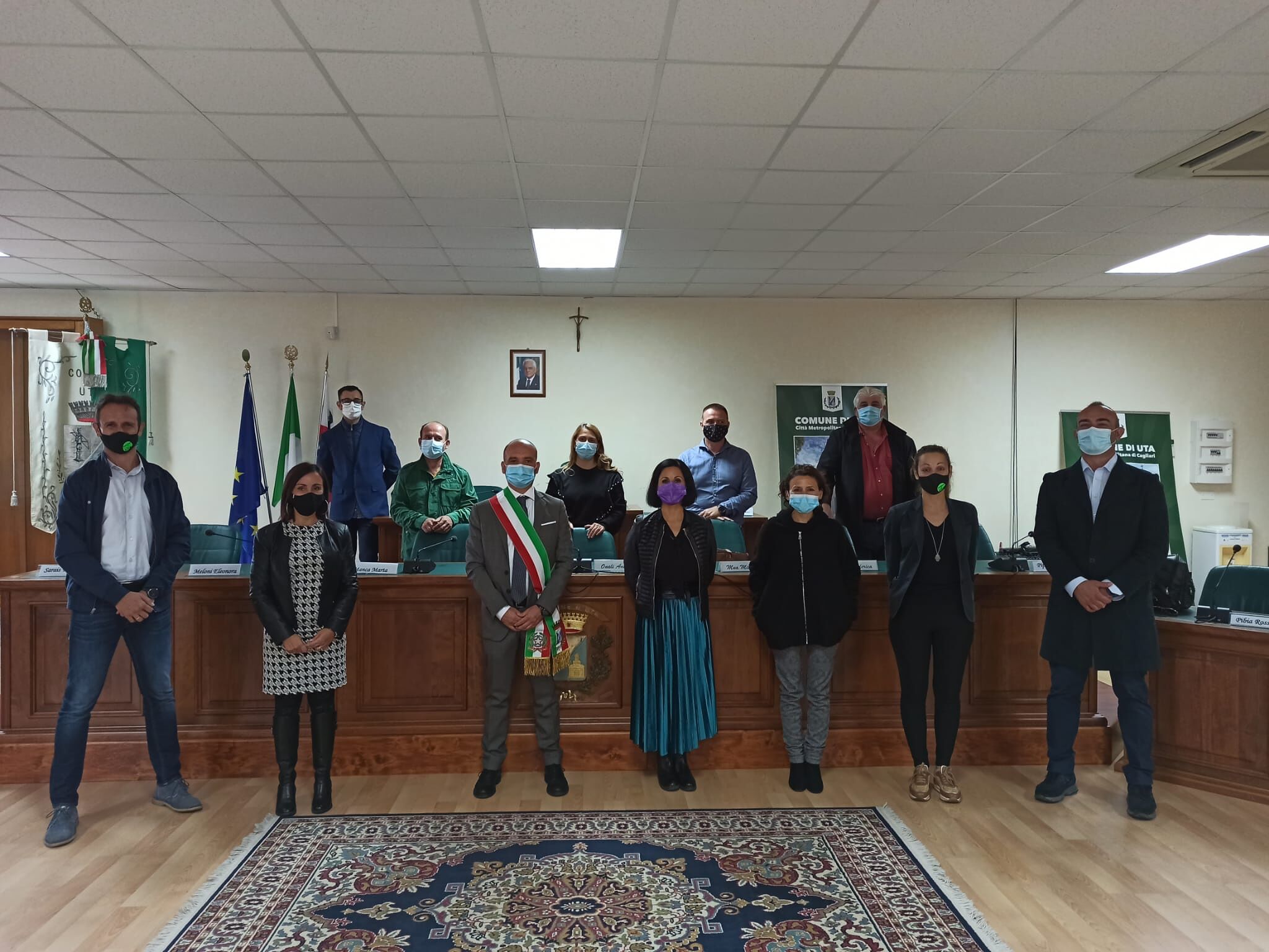 Uta, la squadra del sindaco Porcu è pronta: ecco le deleghe