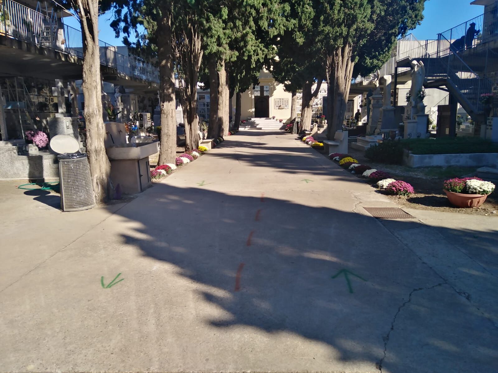 Monserrato, piano di sicurezza in cimitero: percorsi e ingressi contingentati