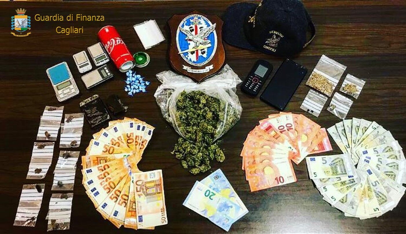 Spaccio di droga a Sant’Elia, i Baschi Verdi arrestano un 50enne: in cantina hashish e cocaina