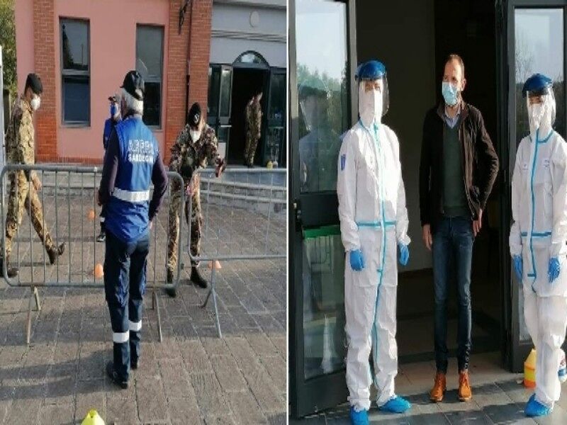 Isili, maxi screening sulla popolazione: esercito in azione per i tamponi