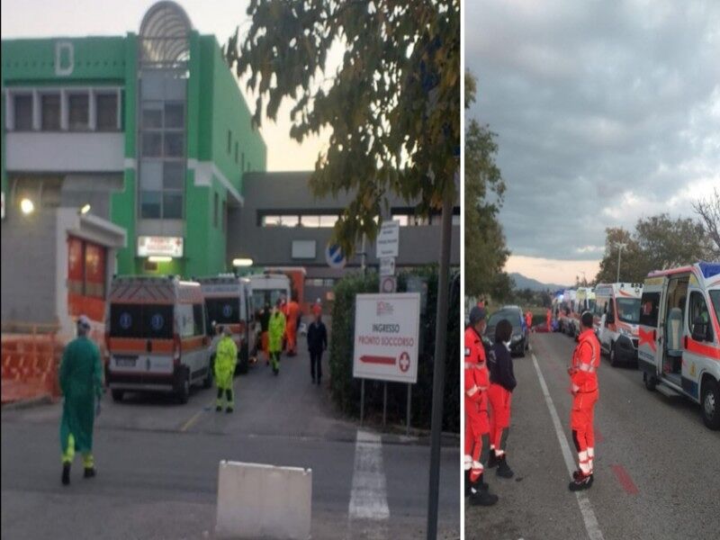 Monserrato, 11 ambulanze fuori dal Policlinico: pronto soccorso sotto pressione dopo la chiusura del Marino