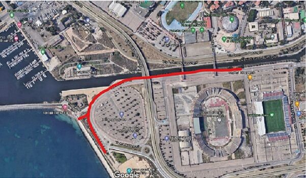 Cagliari, nuova pista ciclabile a Sant’Elia: in bici da Monte Mixi al lungomare