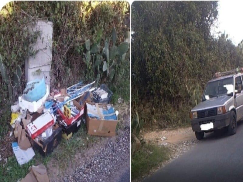 Sant’Antioco, caricano rifiuti su rimorchi e motocarri e poi li abbandonano: multa salta per due “caddozzi”