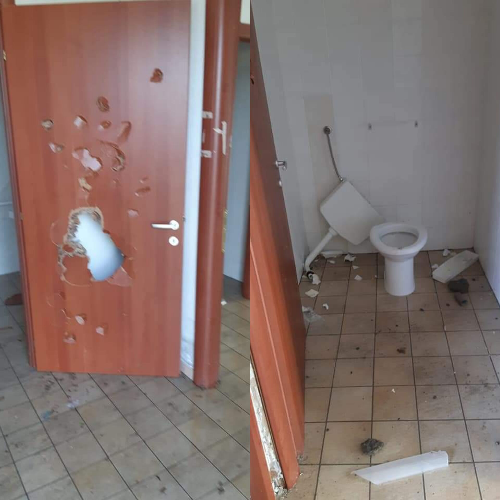 Decimomannu, raid vandalico al Polo fieristico: danneggiati in modo grave ingressi e bagni