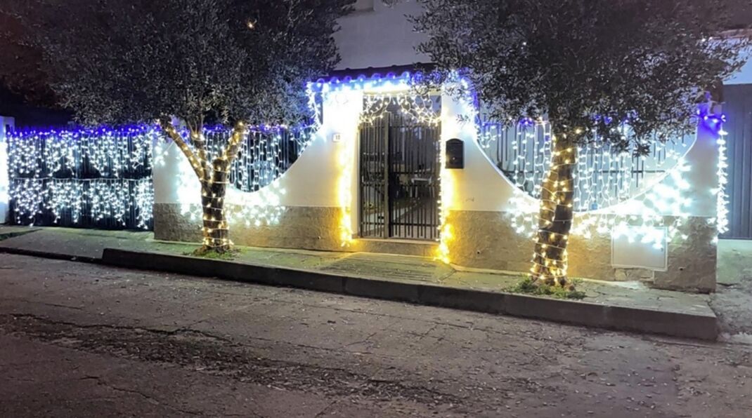 “Le luminarie più belle in Sardegna”: ecco casa Pibiri a Selegas