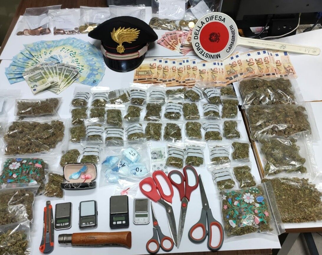 Spaccio di cocaina e marijuana a Sestu, arrestato un 35enne