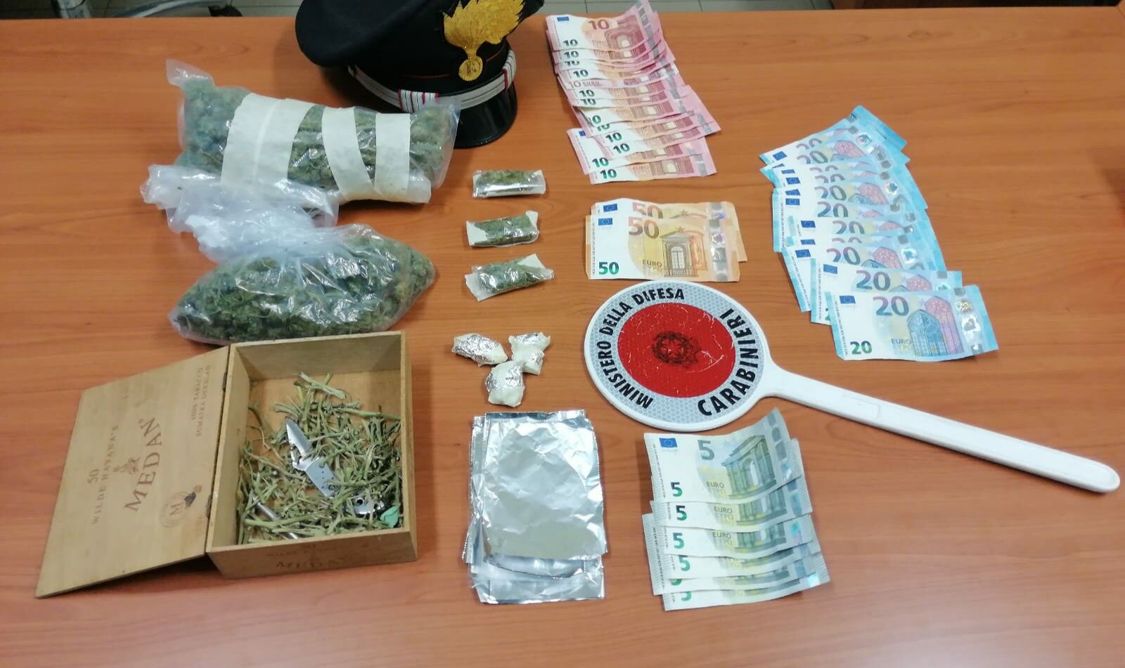 Spaccio di droga a Monserrato, i carabinieri arrestano un 56enne