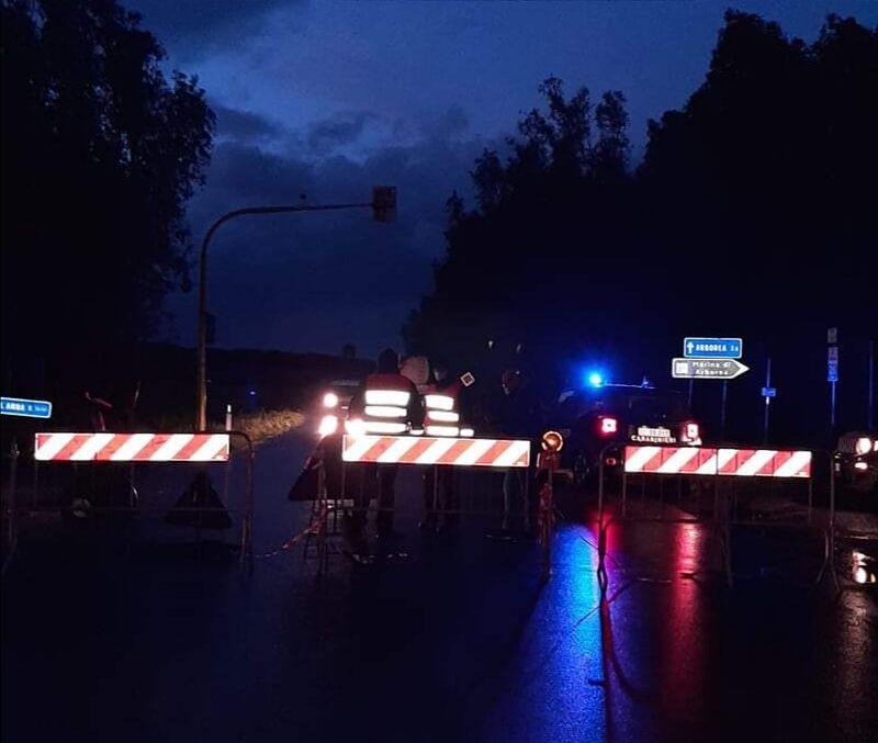 Allagamenti e cedimenti del manto stradale, allerta sulla SP 49 ad Arborea