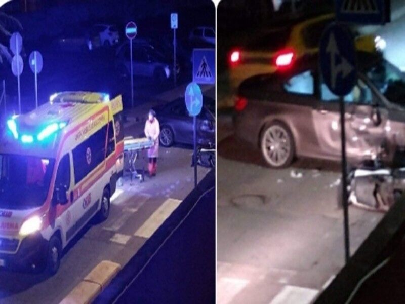 Assemini, brutto schianto auto-moto ad un incrocio: motociclista finisce all’ospedale