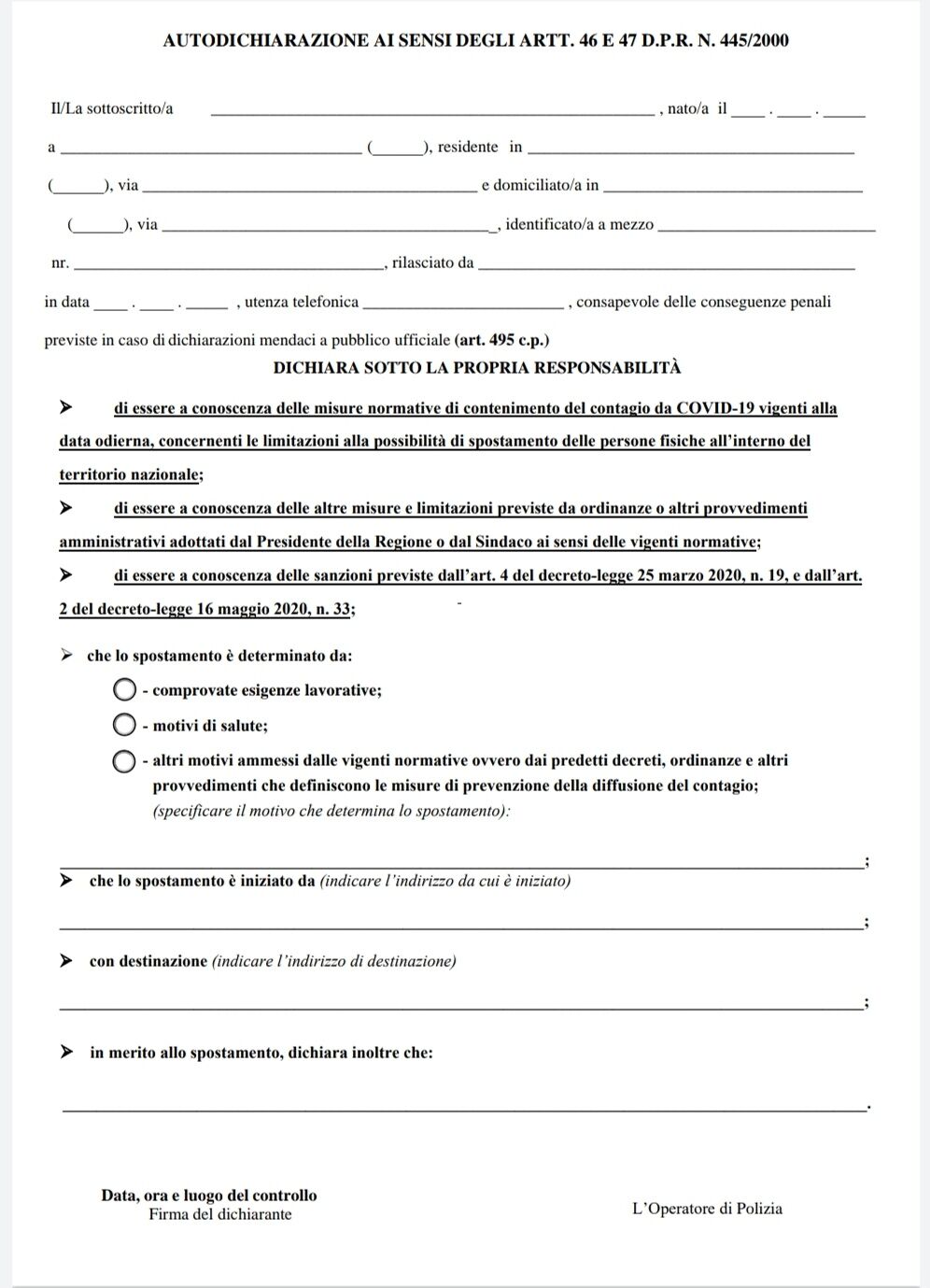 Sardegna zona rossa a Natale, ecco l’autocertificazione da scaricare: le regole per le feste