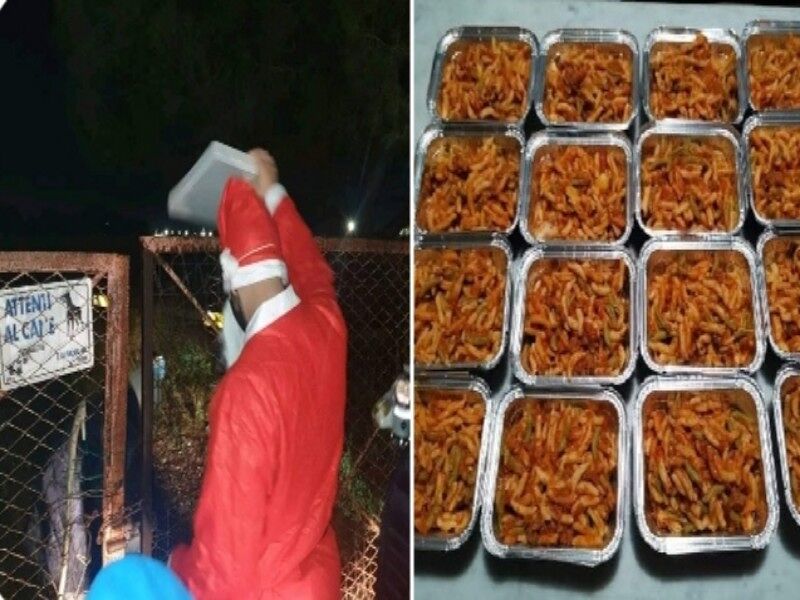 Cagliari, il cuore dei volontari batte anche a Natale: gnocchetti al ragù e sorrisi donati ai senzatetto