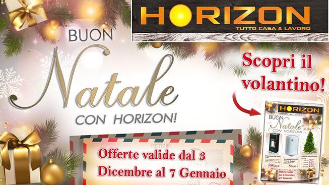 Horizon presenta il Volantino Natale