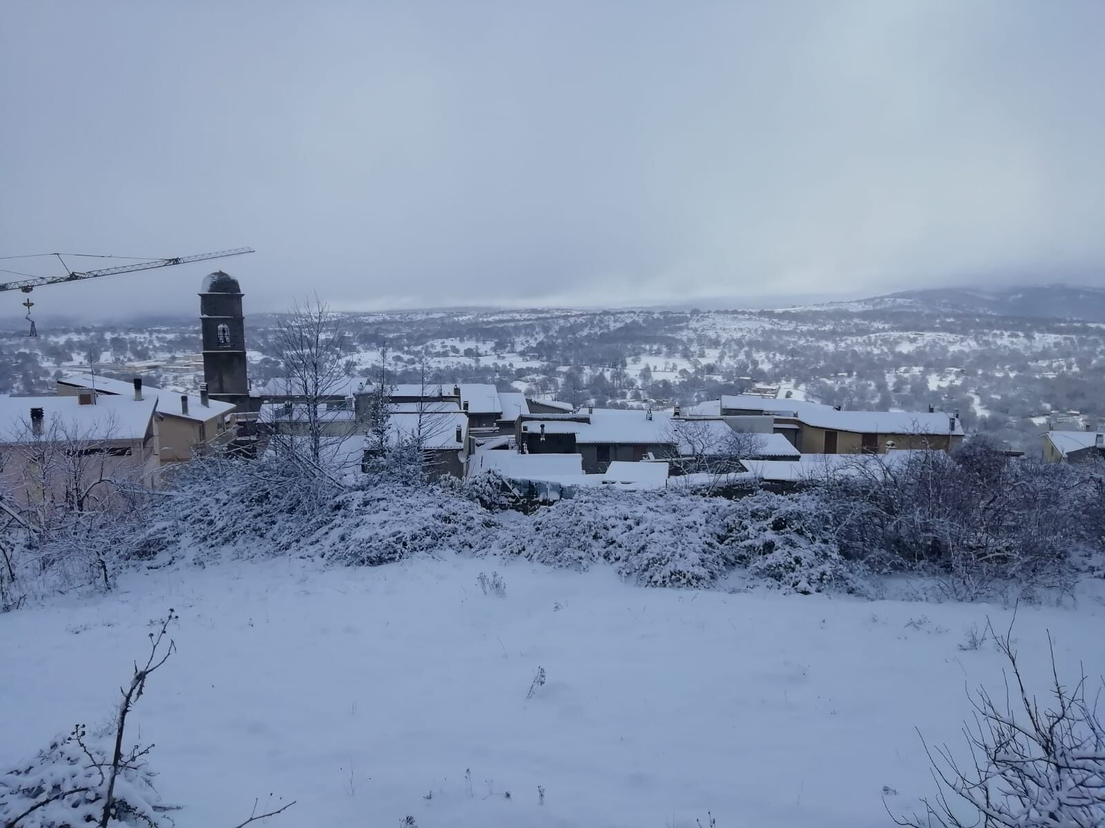 Il cuore bianco della Sardegna a Santo Stefano: la magia della neve da Fonni a Ollolai