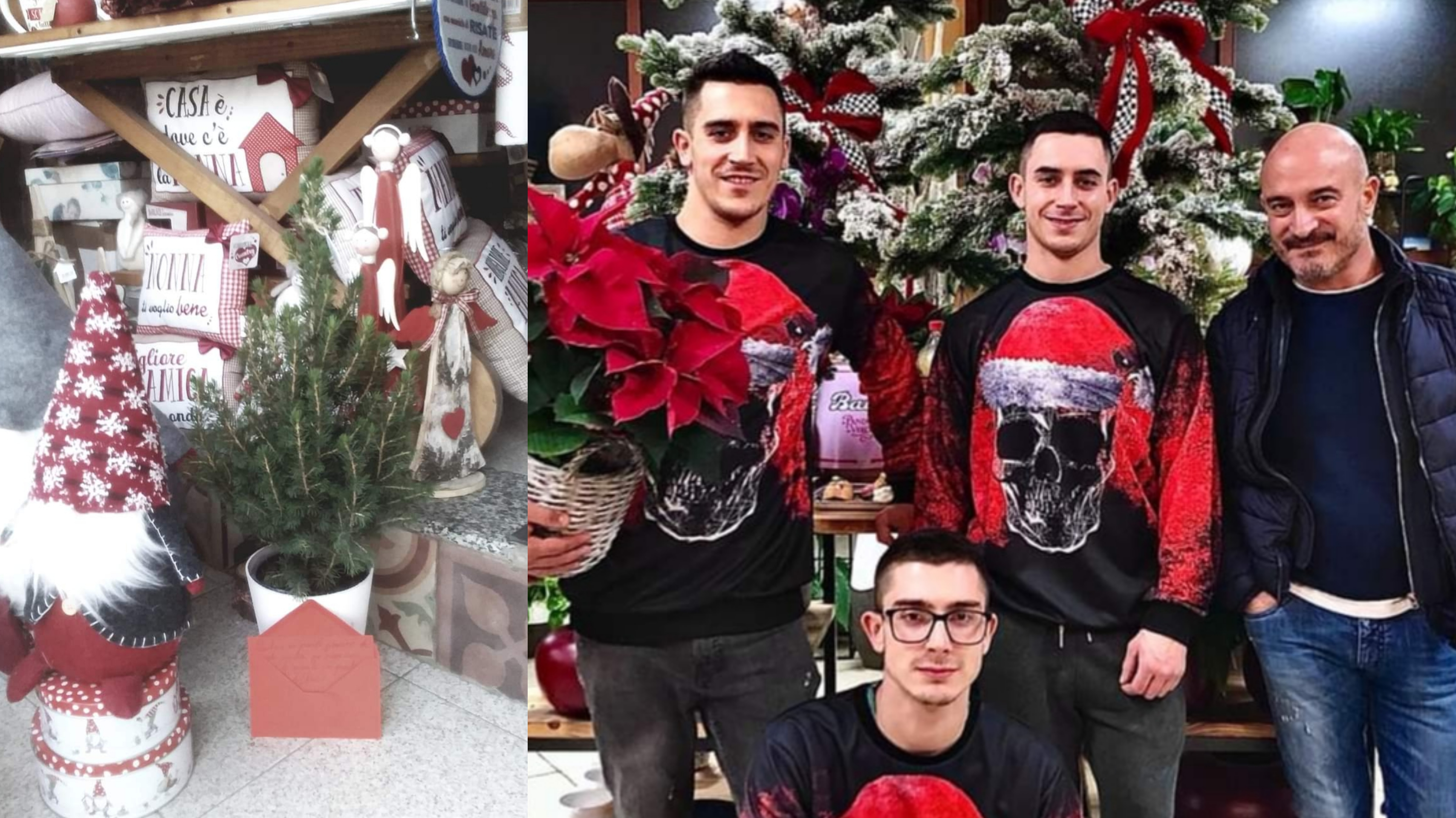 Solidarietà, a Samassi un albero di Natale donato dal fioraio a tutti i commercianti