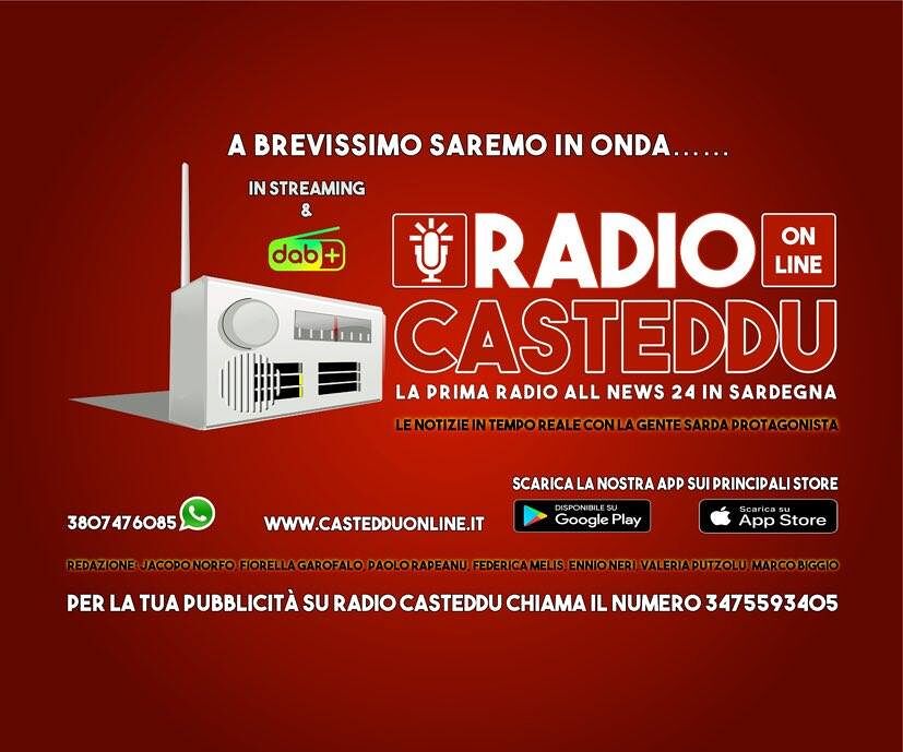 Nasce Radio Casteddu Online, la prima radio all news 24 in Sardegna: l’informazione con la gente sarda protagonista (VIDEO)