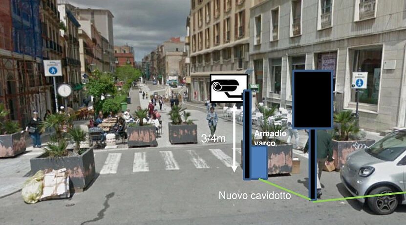 Ztl e aree pedonali a Cagliari, occhio alle multe: in arrivo nuove telecamere