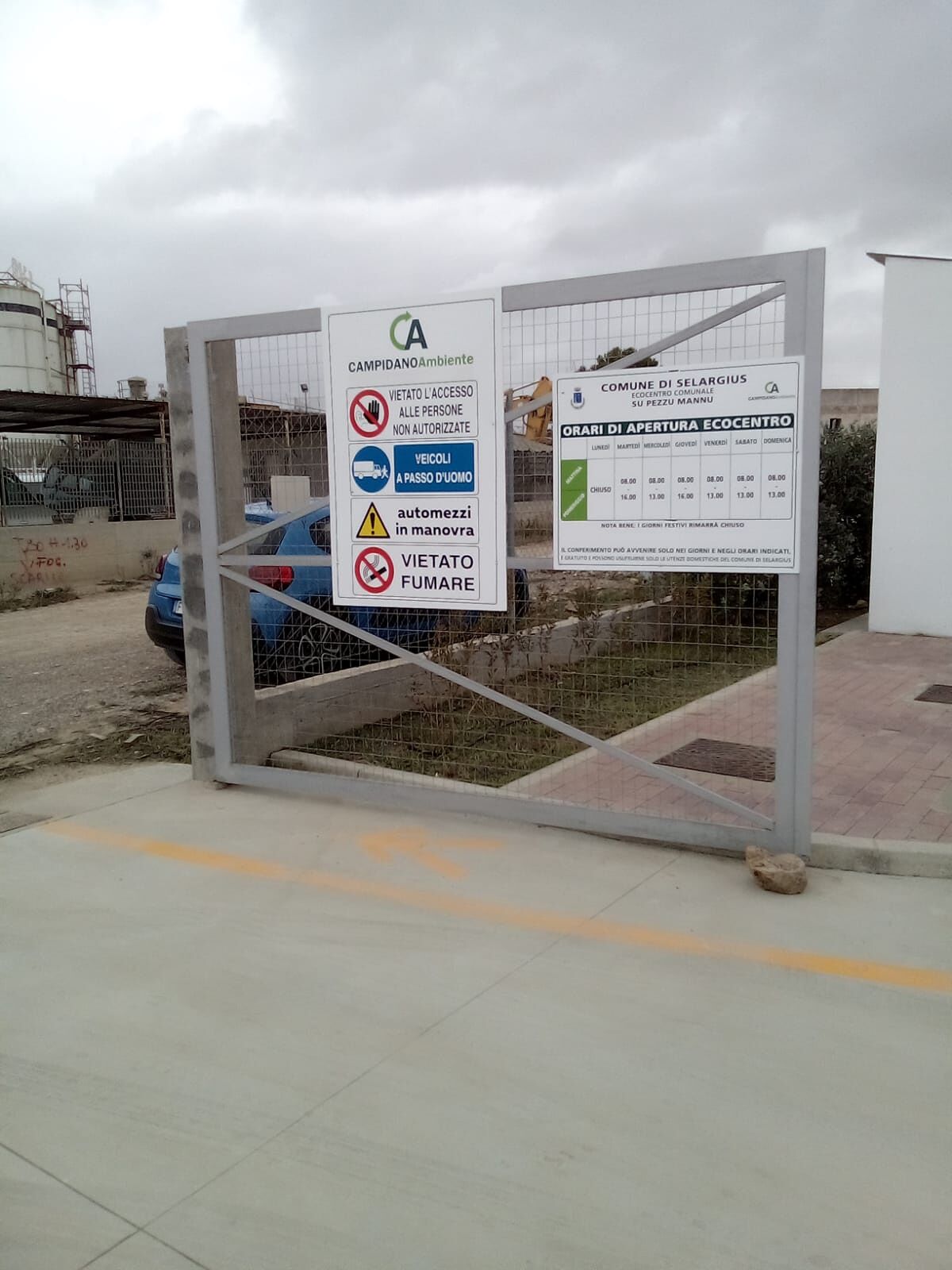 Selargius, tutto pronto per l’inaugurazione del nuovo ecocentro comunale