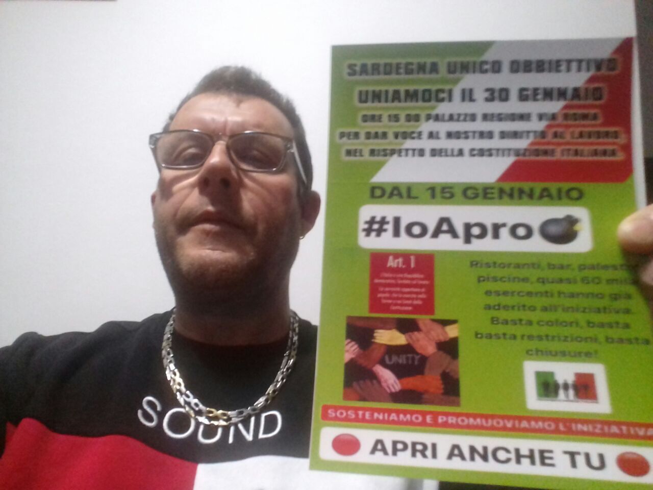 Ivano Atzori a Radio Casteddu: “Pronti ad aprire bar, ristoranti e palestre per protesta”