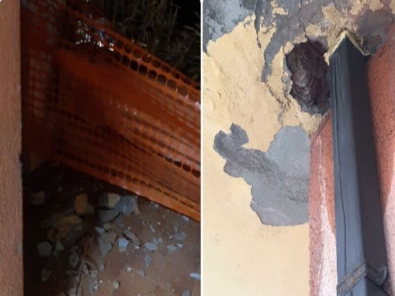 Cagliari, paura nella casa dello studente: “Qui crollano anche pezzi di balcone”