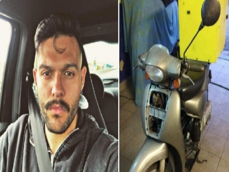 Quartu, la rabbia di un pizzaiolo: “Scooter rubato durante una consegna, aiutatemi a ritrovarlo”