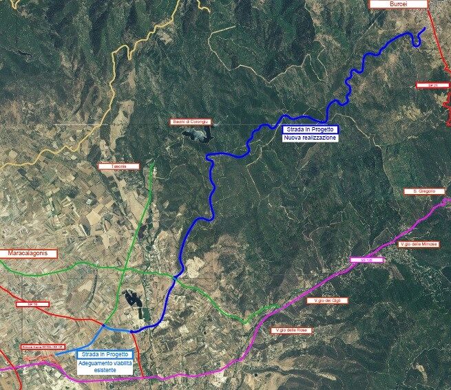 Nuova strada Burcei–Maracalagonis, stanziati 29 milioni di euro