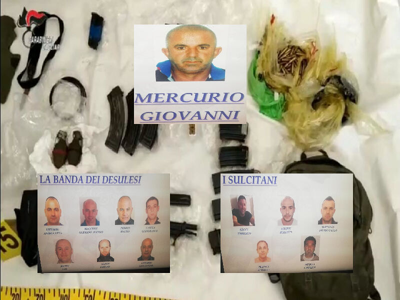 Traffico di droga e armi per gli assalti ai portavalori, così agiva la banda sarda in contatto con la camorra