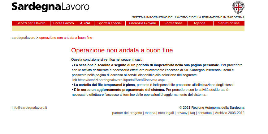Caos click day, in tilt il sistema per i soldi agli autonomi sardi: bando sospeso