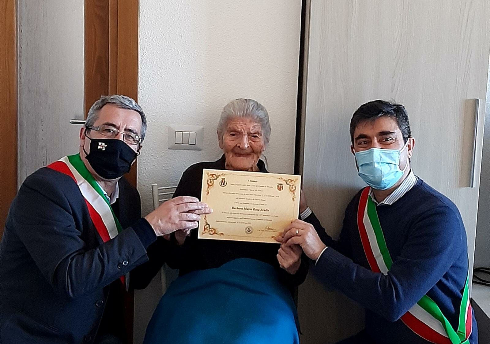 Sardegna terra di centenari, “tzia” Barbara Zeullo spegne 101 candeline