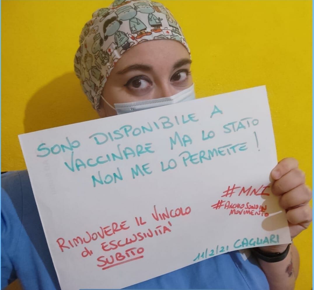 Chiara, infermiera a San Gavino: “Voglio vaccinare anche fuori dal mio ospedale, basta volontariato”