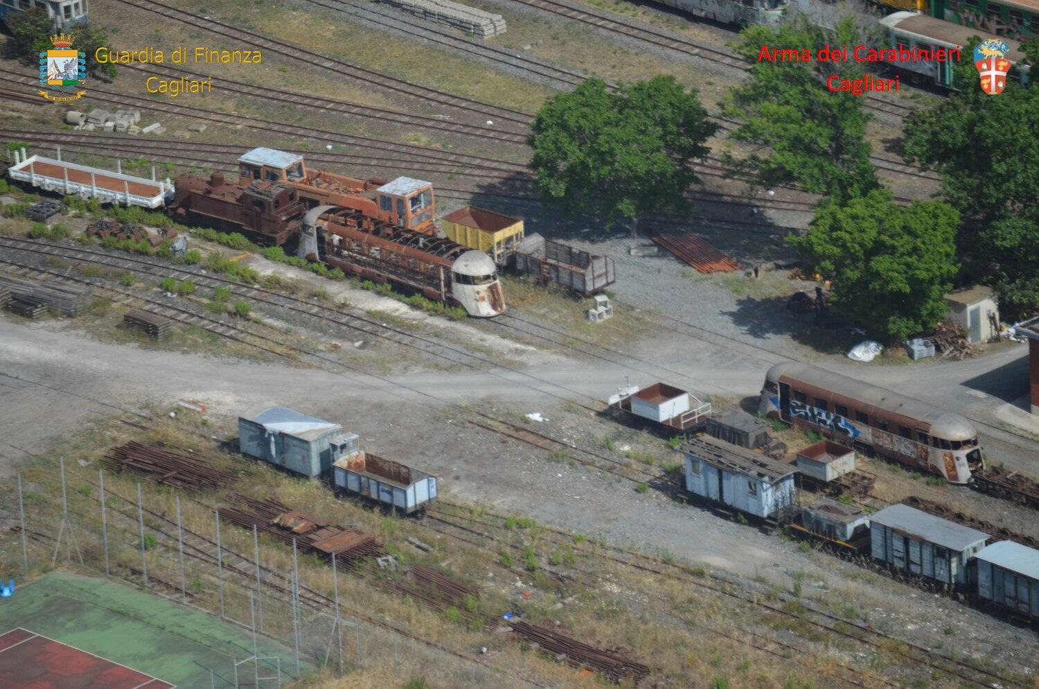 Sardegna, sequestrate oltre 30 carrozze soggette a vincolo di interesse storico