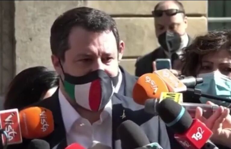 Virus, Salvini non ci sta: “Pasqua chiusi in casa? È irrispettoso per gli italiani”