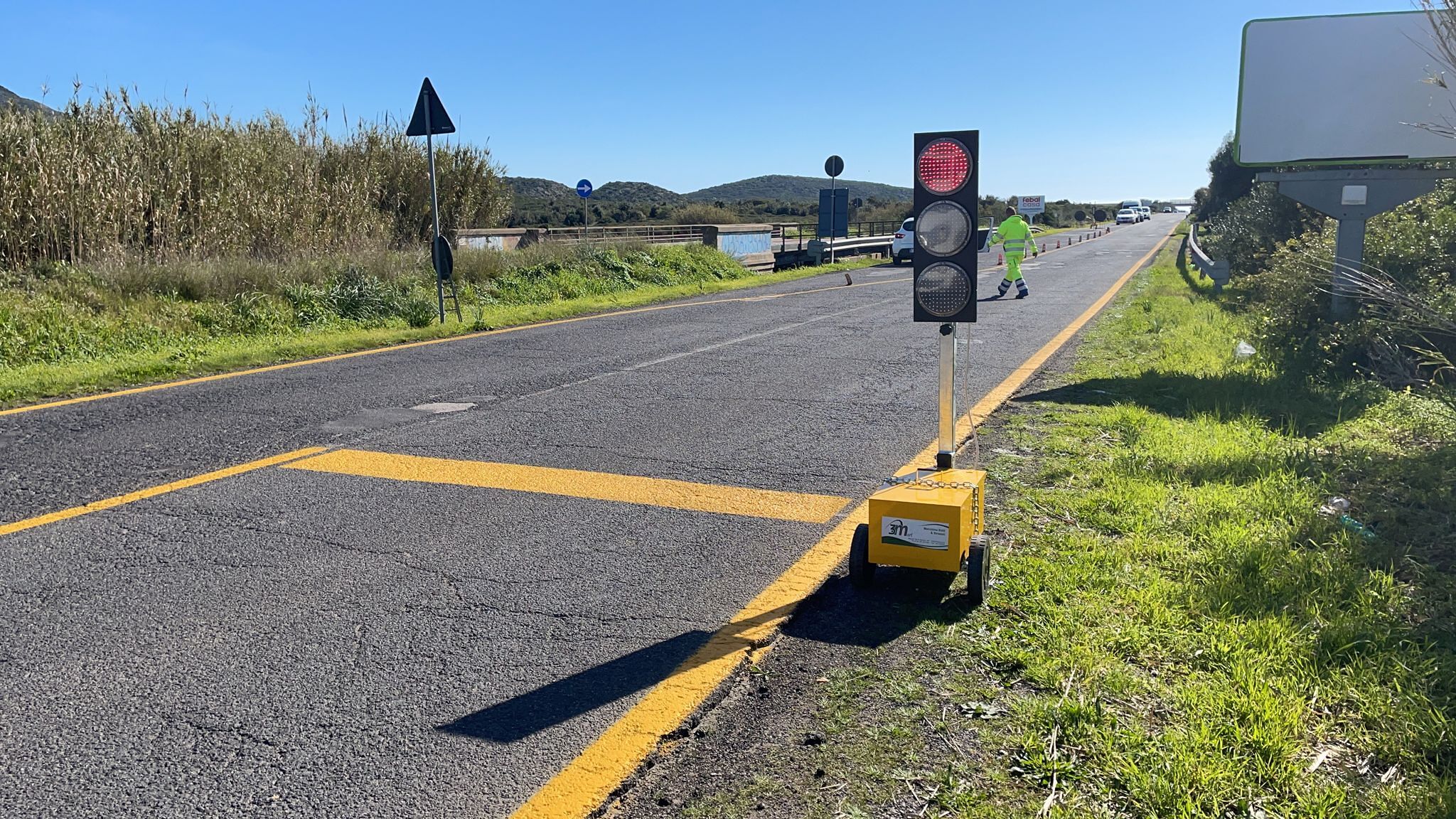 Carbonia, limitazioni per lavori sulla Ss 126