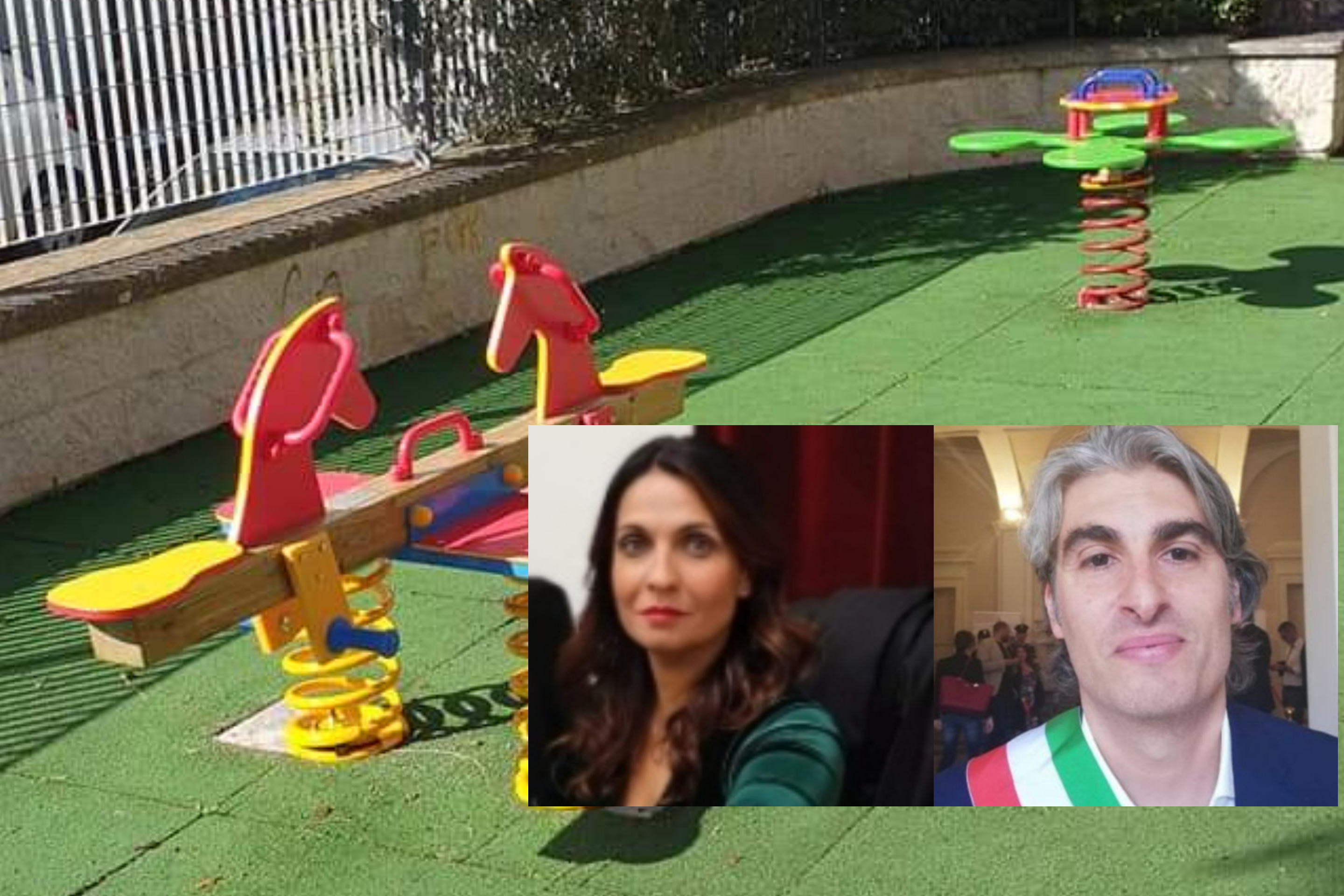 Monserrato, via ai lavori nel giardino dell’ex scuola elementare: diventerà un’area giochi