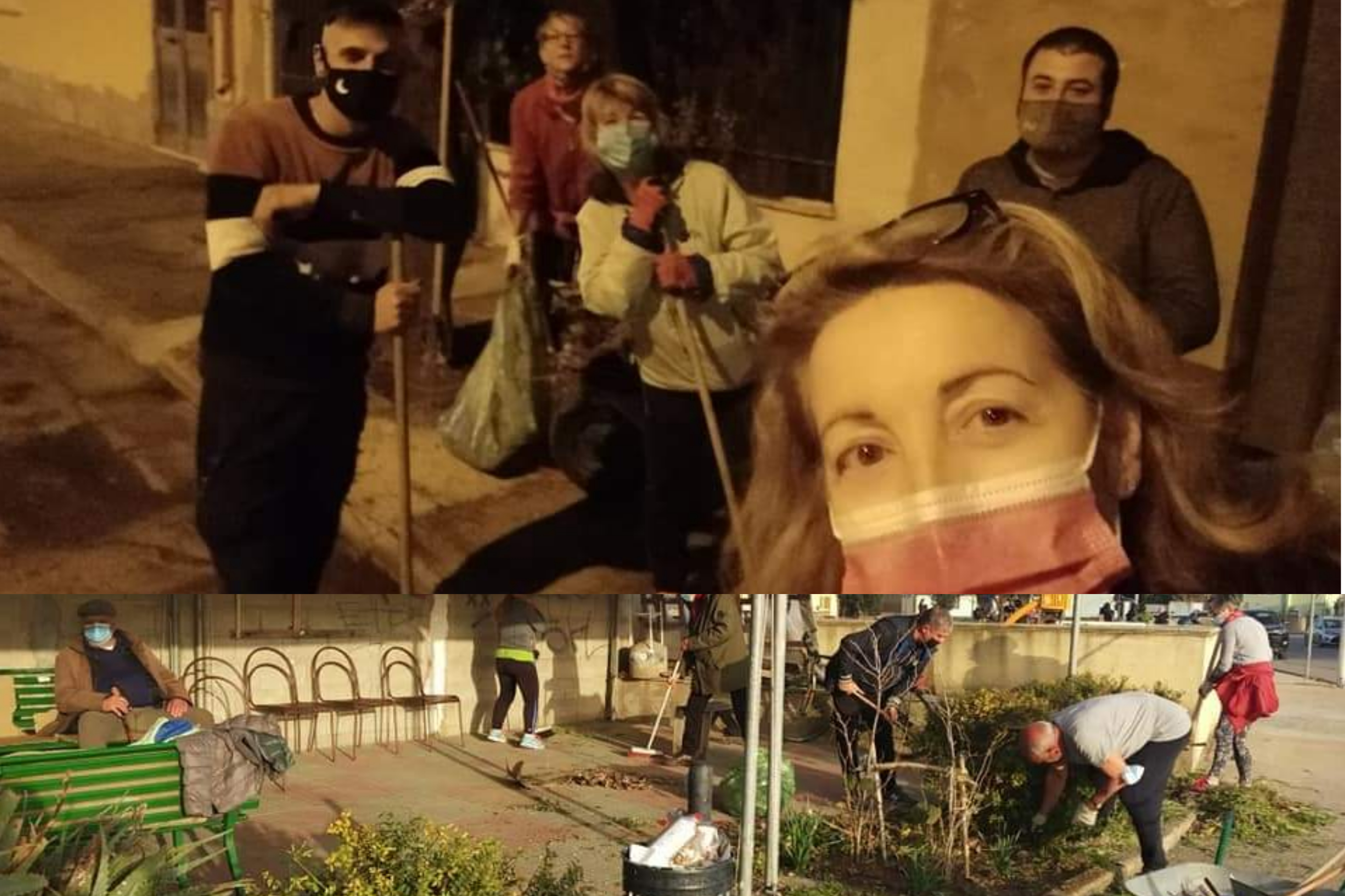 Samassi si fa bella grazie a un gruppo di volontari, il Sindaco: “Una lezione a tutti noi”