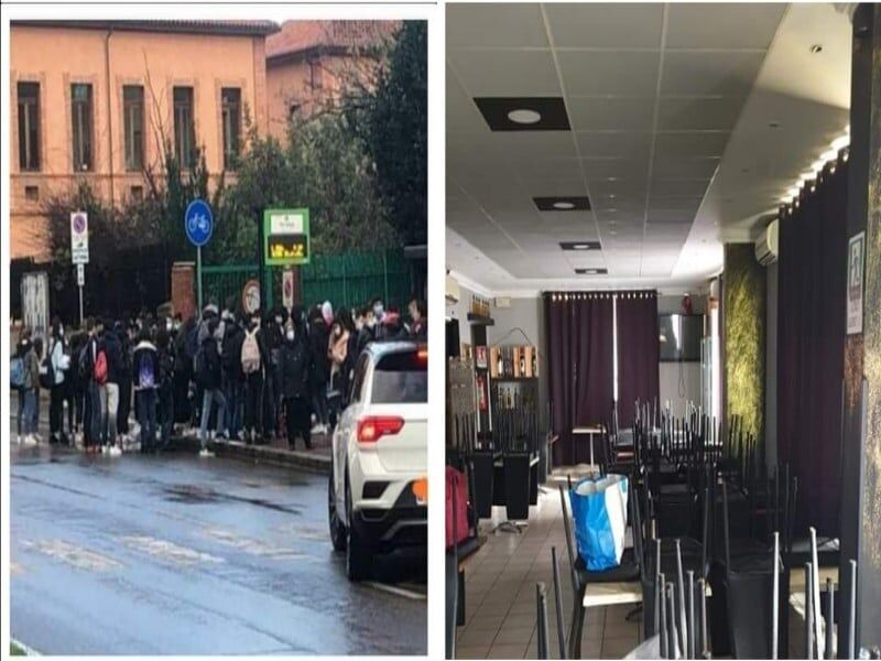 Studenti assembrati alla fermata del bus a Cagliari e ristoranti vuoti: “Non so più darmi una risposta”