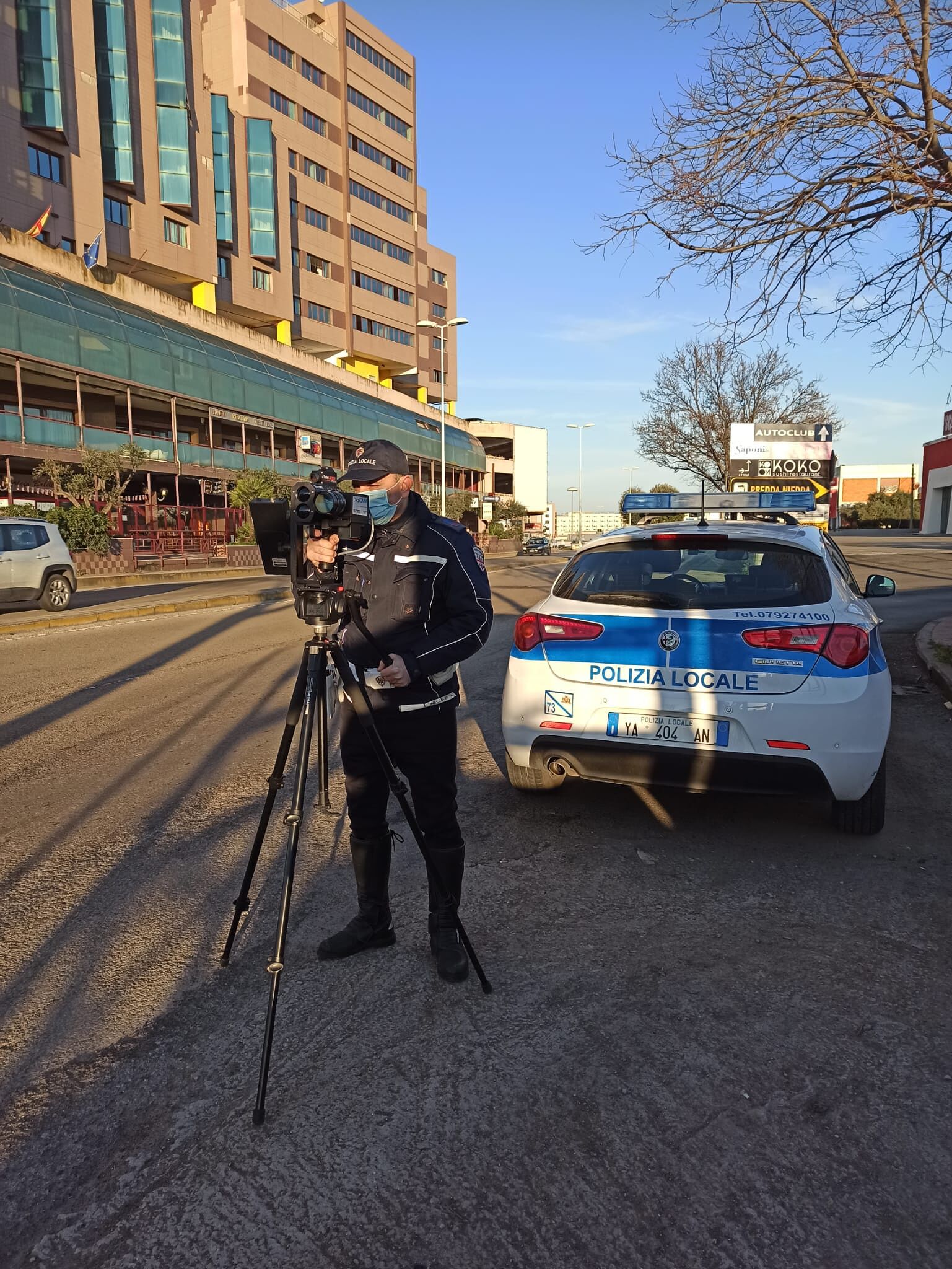 Troppi incidenti a Sassari: 116 solo nel mese di gennaio, ripartono i controlli col telelaser