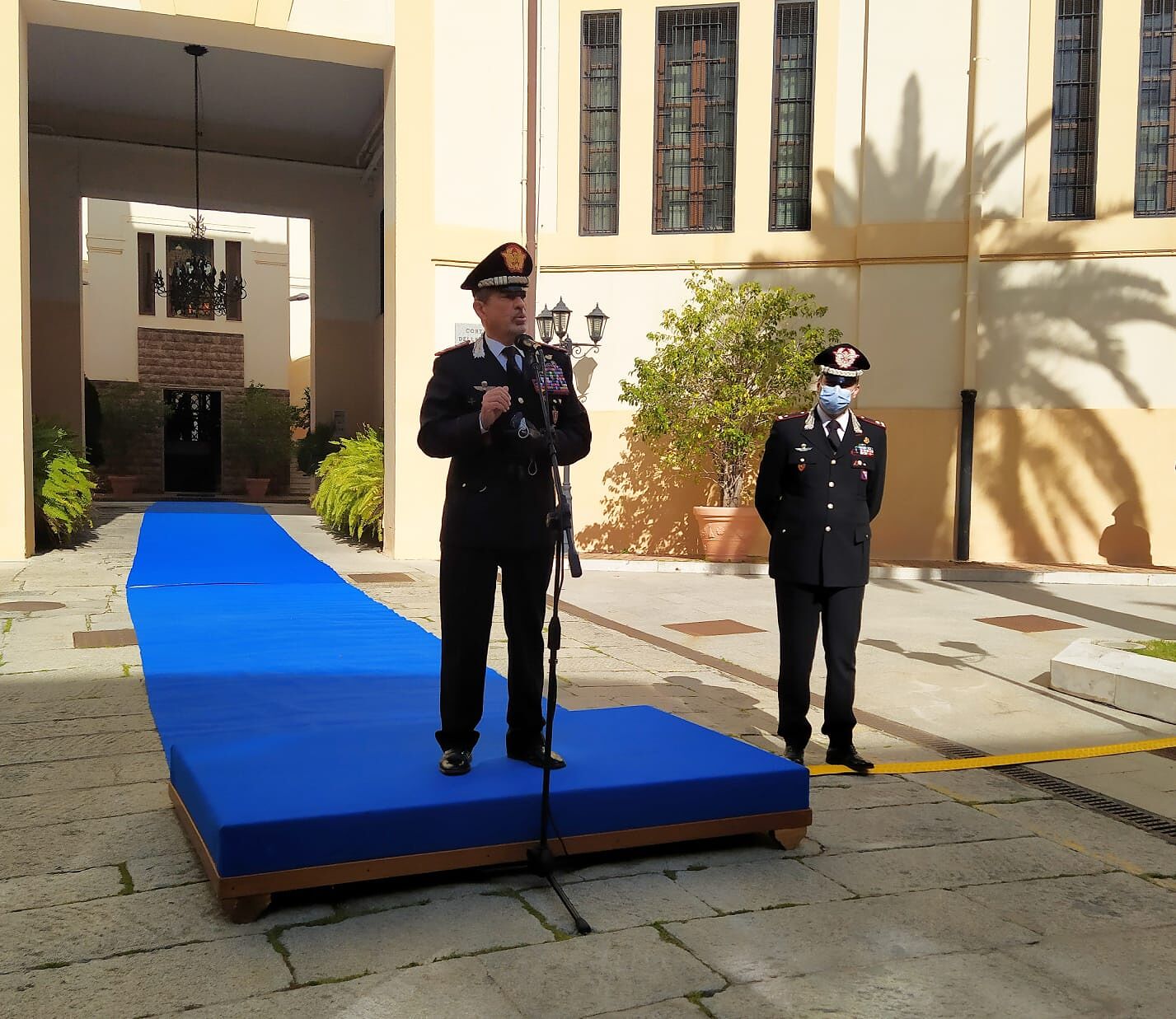 Cagliari, oggi la visita del Generale di Corpo d’Armata dei carabinieri Carmelo Burgio