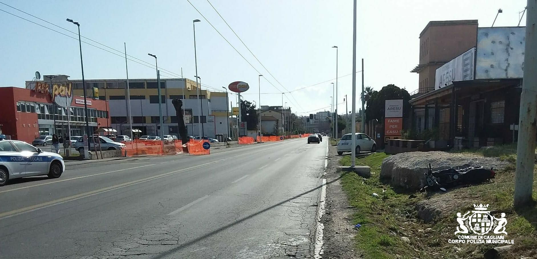 Cagliari, coinvolto in un incidente si dilegua prima dell’arrivo della Municipale: rintracciato e denunciato