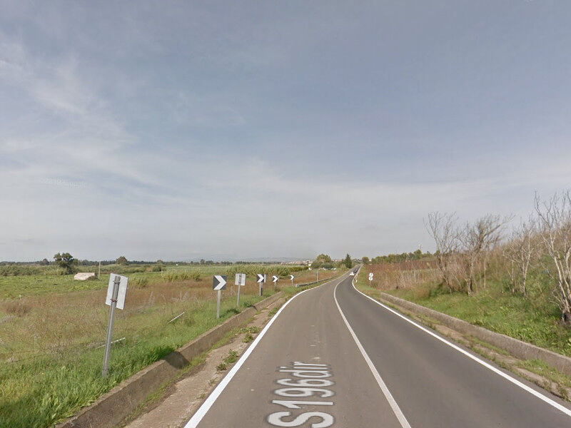 Edificio pericolante a Serramanna, l’Anas sbarra la Statale 196 Dir