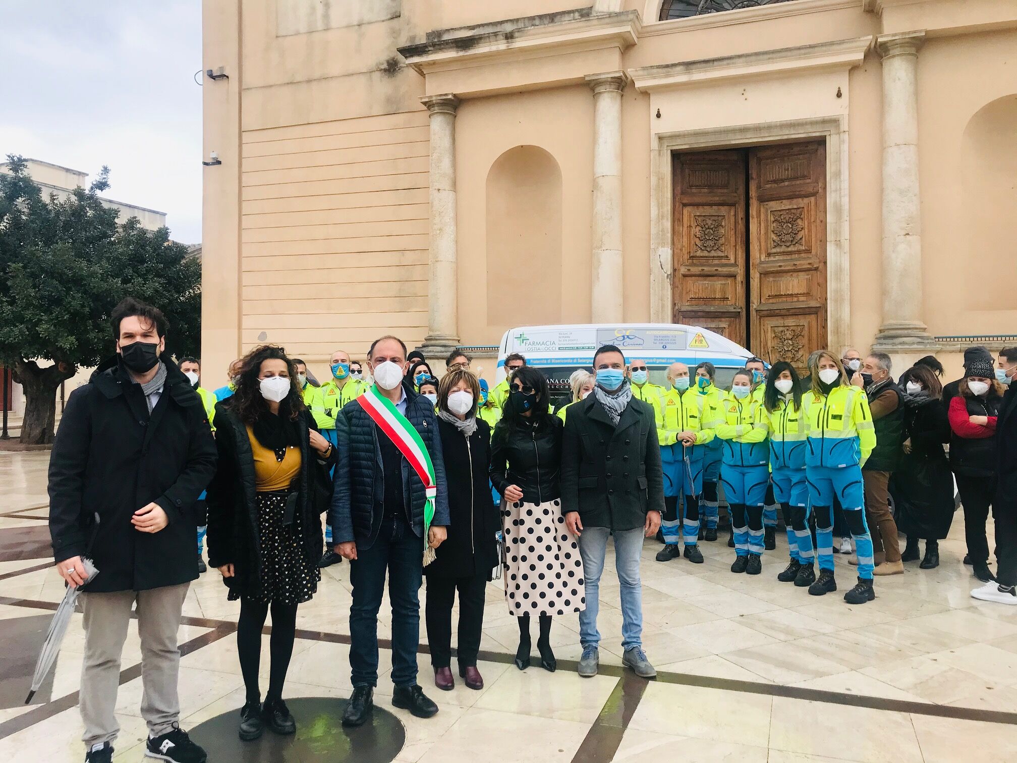 A Selargius arriva il Doblò alimentato con la solidarietà: l’idea di venti imprenditori e commercianti