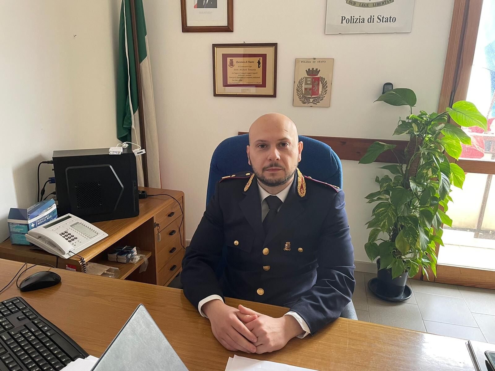 Nuovi incarichi alla Questura di Quartu: Michele Venezia sarà il nuovo commissario capo