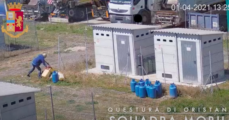 Furti ripetuti di carburante, denunciate due persone a Oristano