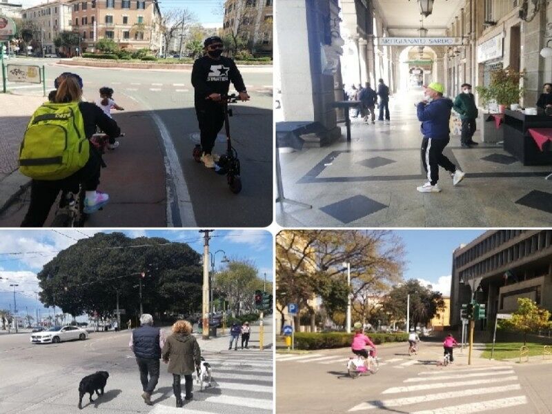 Cagliari, Pasquetta “rossa”: il Covid cancella gite e picnic, in giro poche famiglie e ciclisti