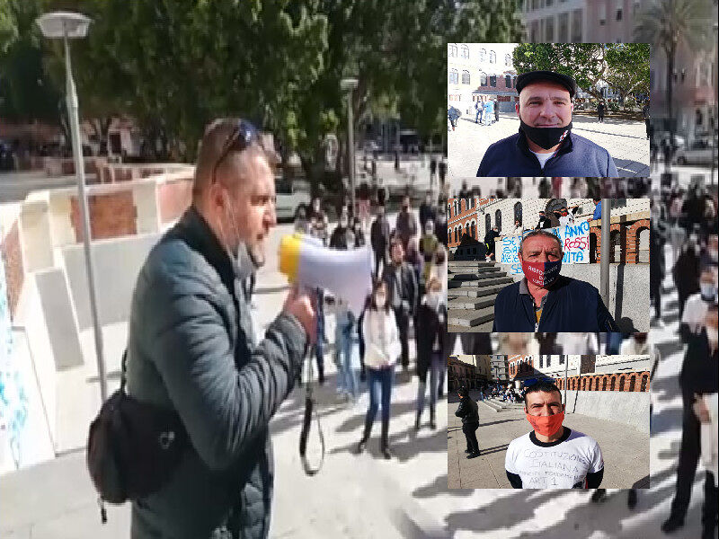 L’urlo del popolo di ristoratori e partite Iva a Cagliari: “Vogliamo riaprire, siamo alla fame”