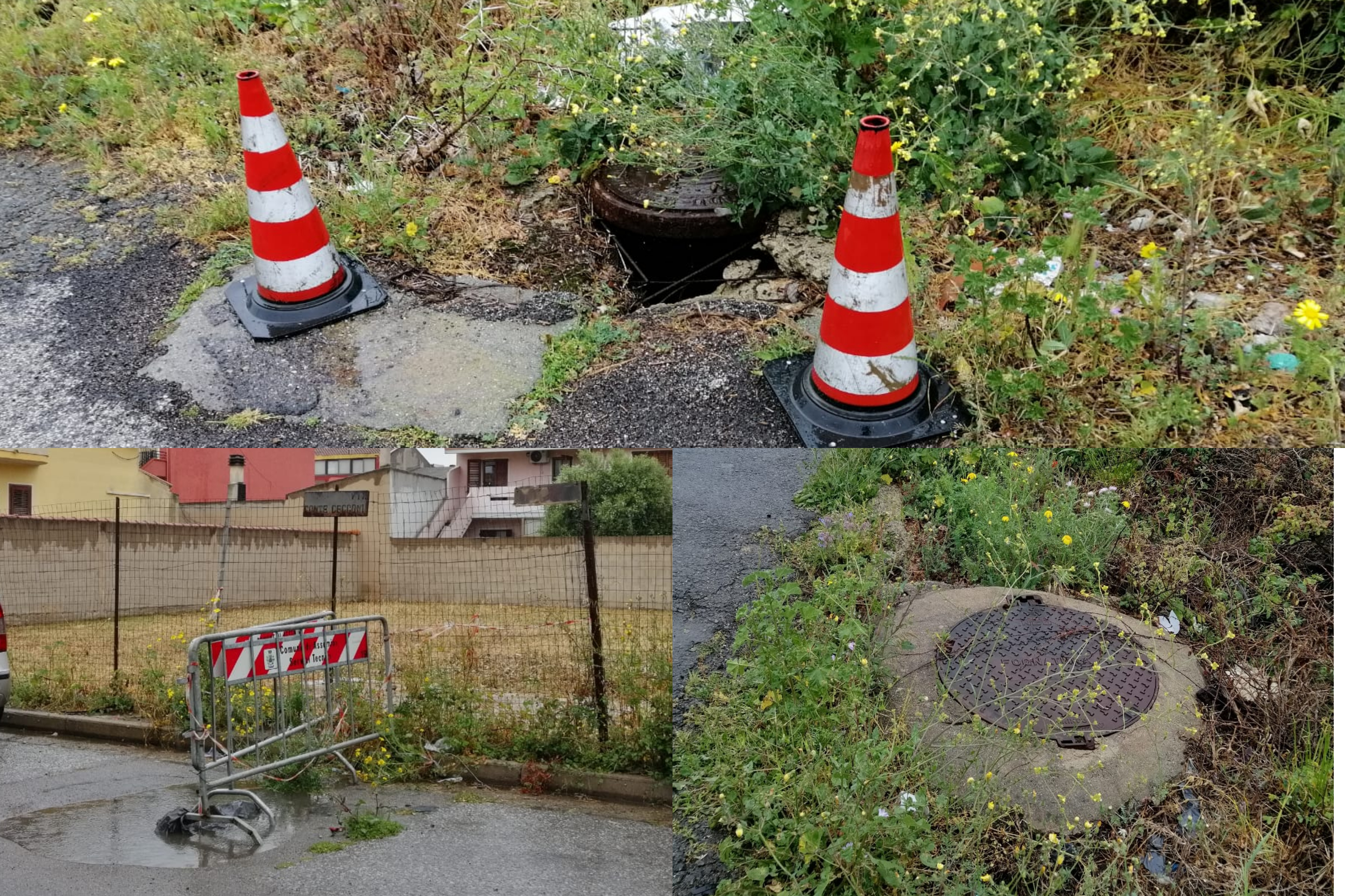 “Strade colabrodo ad Assemini, buche e voragini ovunque: amministrazione inadeguata”