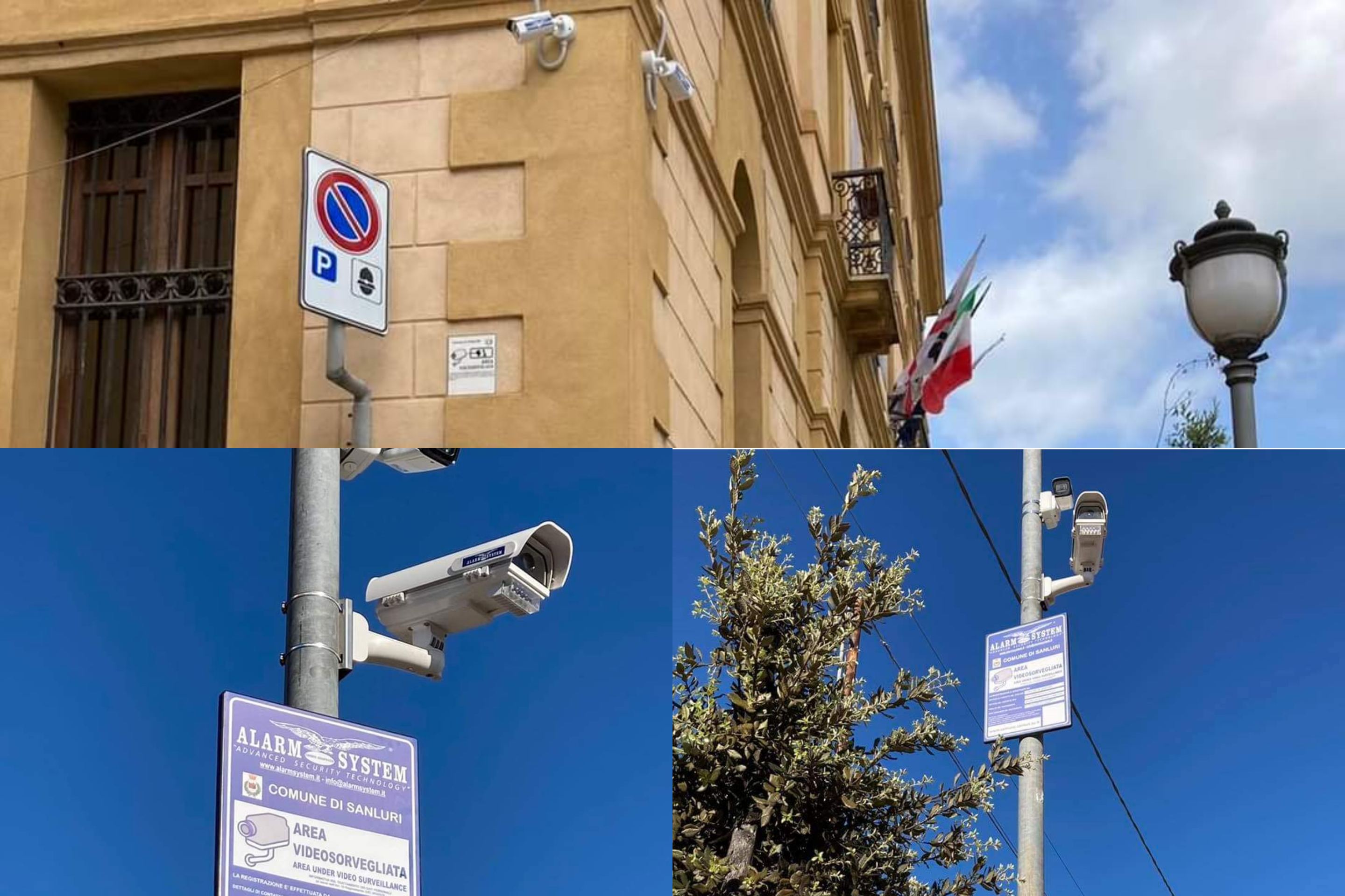Addio atti vandalici a Sanluri, posizionate 39 telecamere