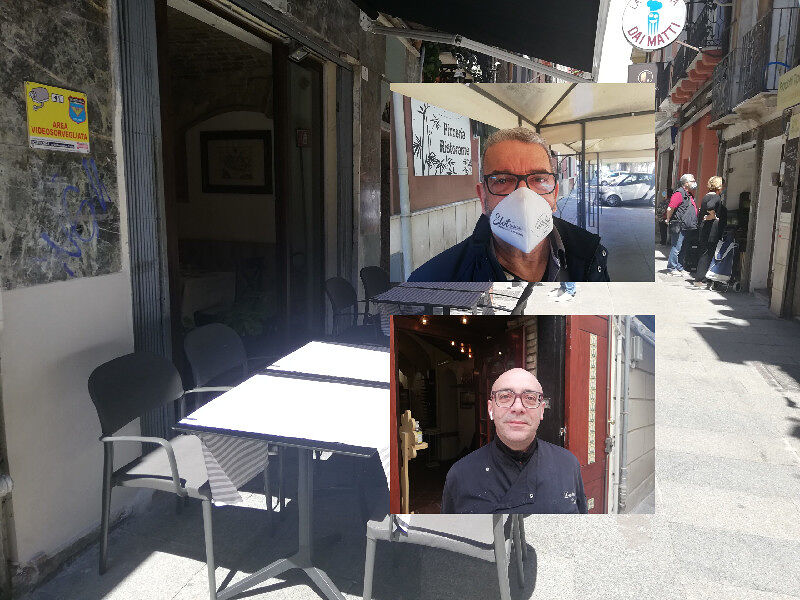 Cagliari, vietato sedersi dentro i ristoranti anche in zona gialla: “Così non si può lavorare” (VIDEO)